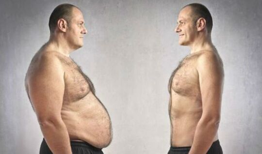Both men and women want to escape from the big belly