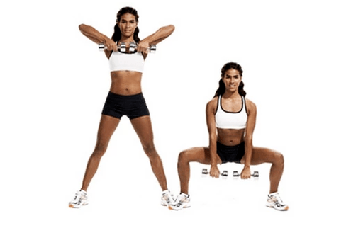 exercises with weights to lose weight on the abdomen and sides