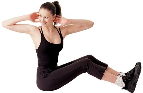 weight loss exercises on the sides and abdomen